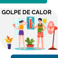 �Cuidate del golpe de calor!